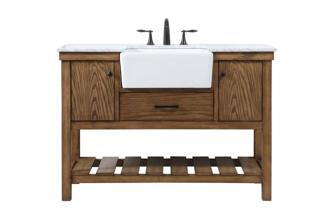VF60148DW 48" Single Bathroom Vanity in Driftwood