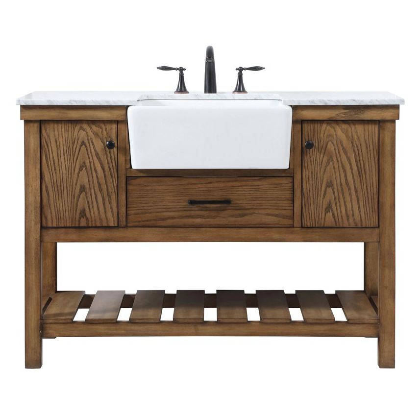 VF60148DW 48" Single Bathroom Vanity in Driftwood