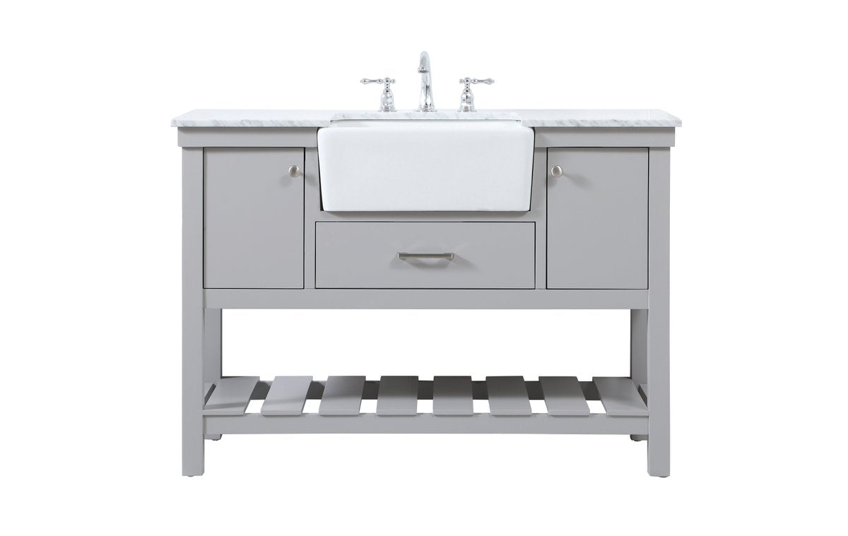 VF60148GR 48" Single Bathroom Vanity in Grey