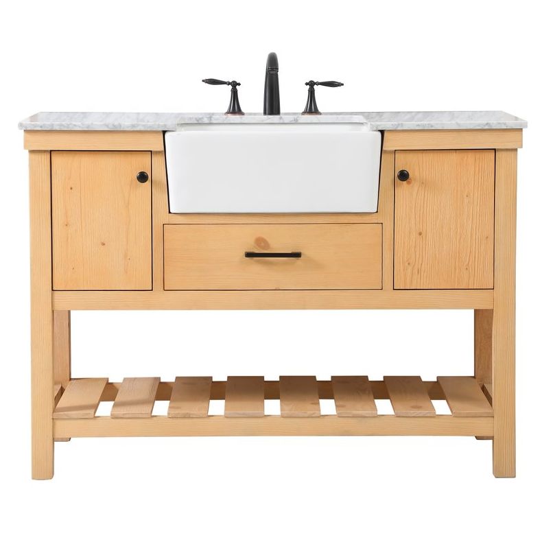 VF60148NW 48" Single Bathroom Vanity in Natural Wood