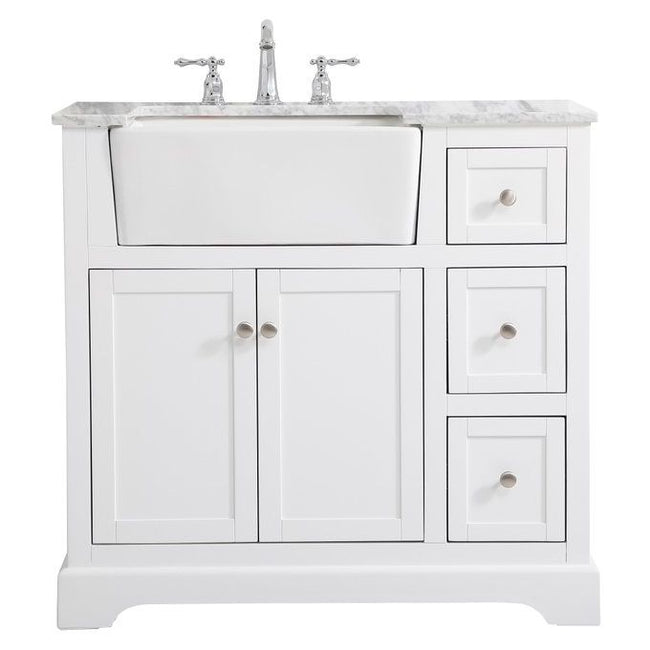 VF60236WH 36" Single Bathroom Vanity in White