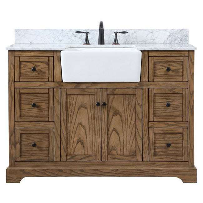 VF60248DW-BS 48" Single Bathroom Vanity in Driftwood