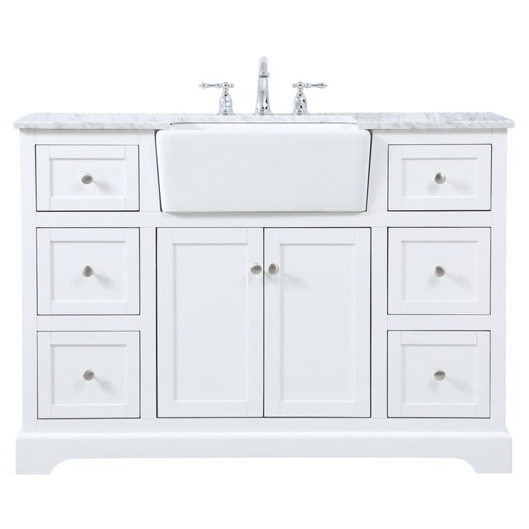 VF60248WH 48" Single Bathroom Vanity in White