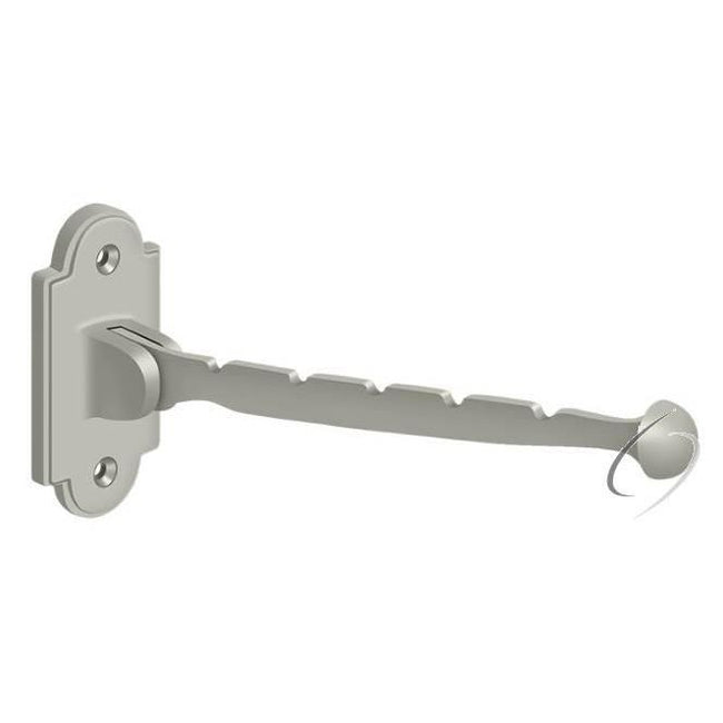 VH65U15 Valet Hook; 7" Projection; Satin Nickel Finish