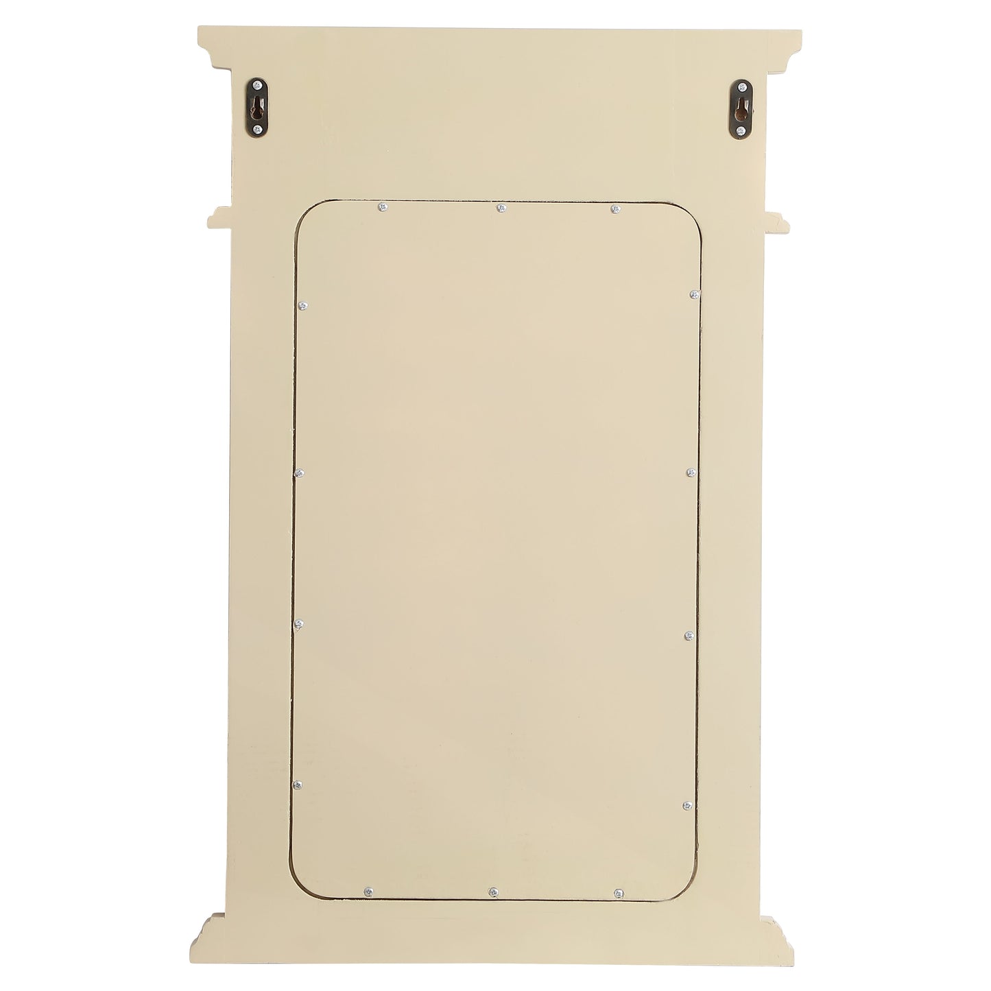 VM11828LT Danville 18" x 28" Wood Framed Decorative Mirror in Light Antique Beige
