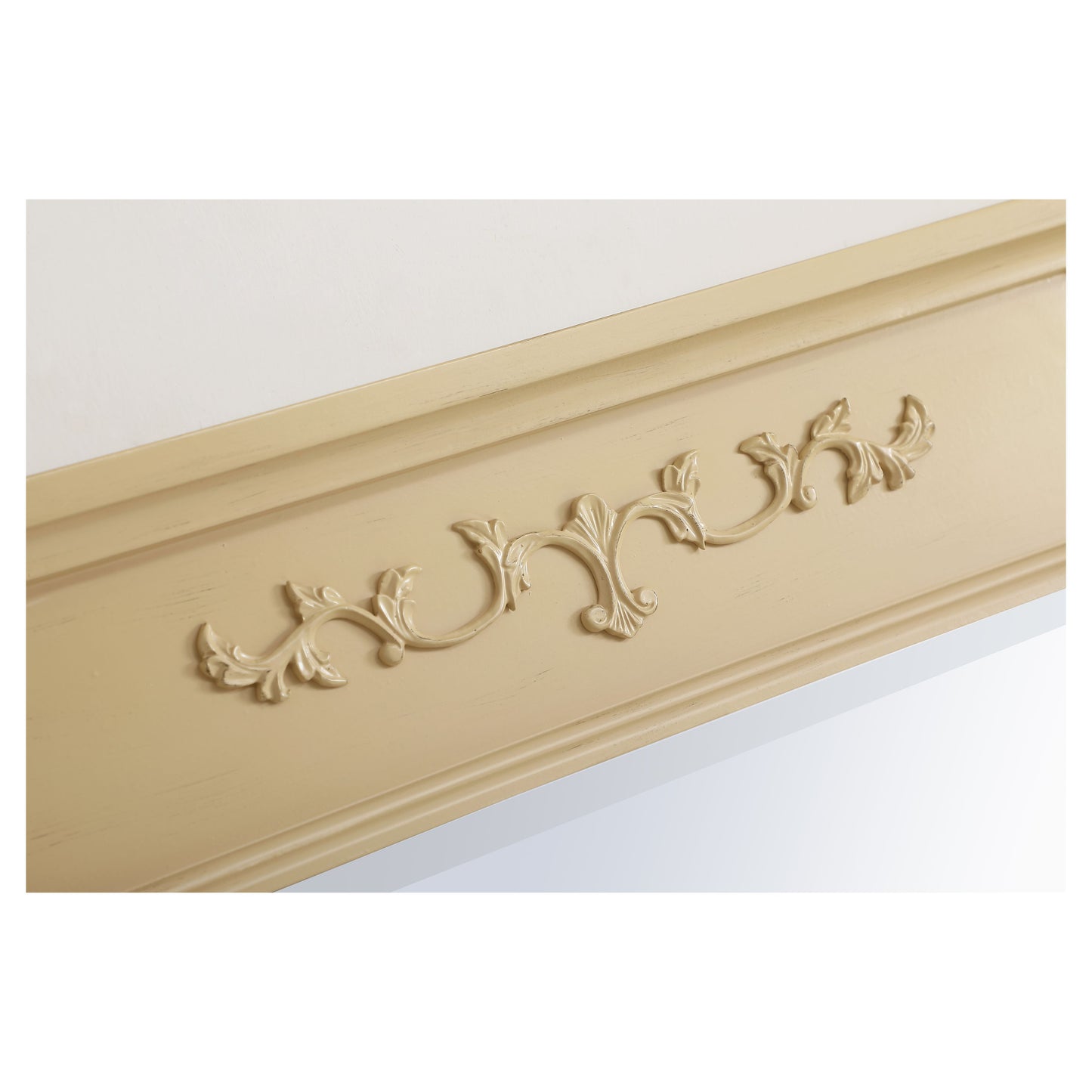 VM12836LT Danville 28" x 36" Wood Framed Decorative Mirror in Light Antique Beige