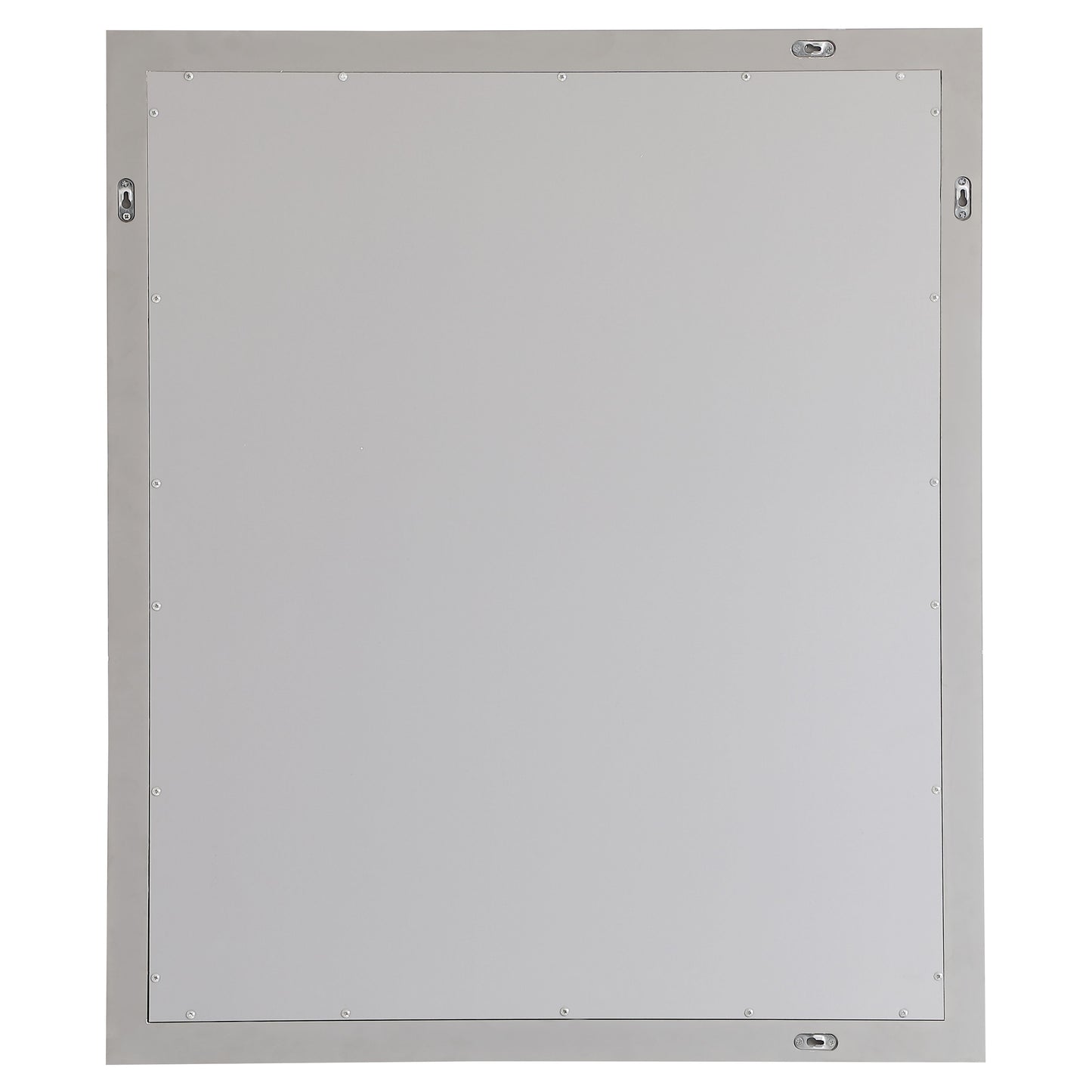VM24236GR Aqua 42" x 36" Framed Rectangular Mirror in Grey