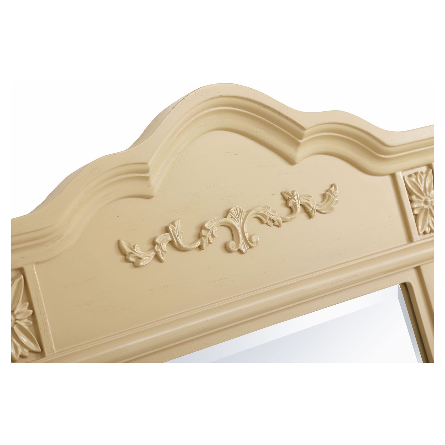 VM32436LT Danville 24" x 36" Wood Framed Decorative Mirror in Light Antique Beige