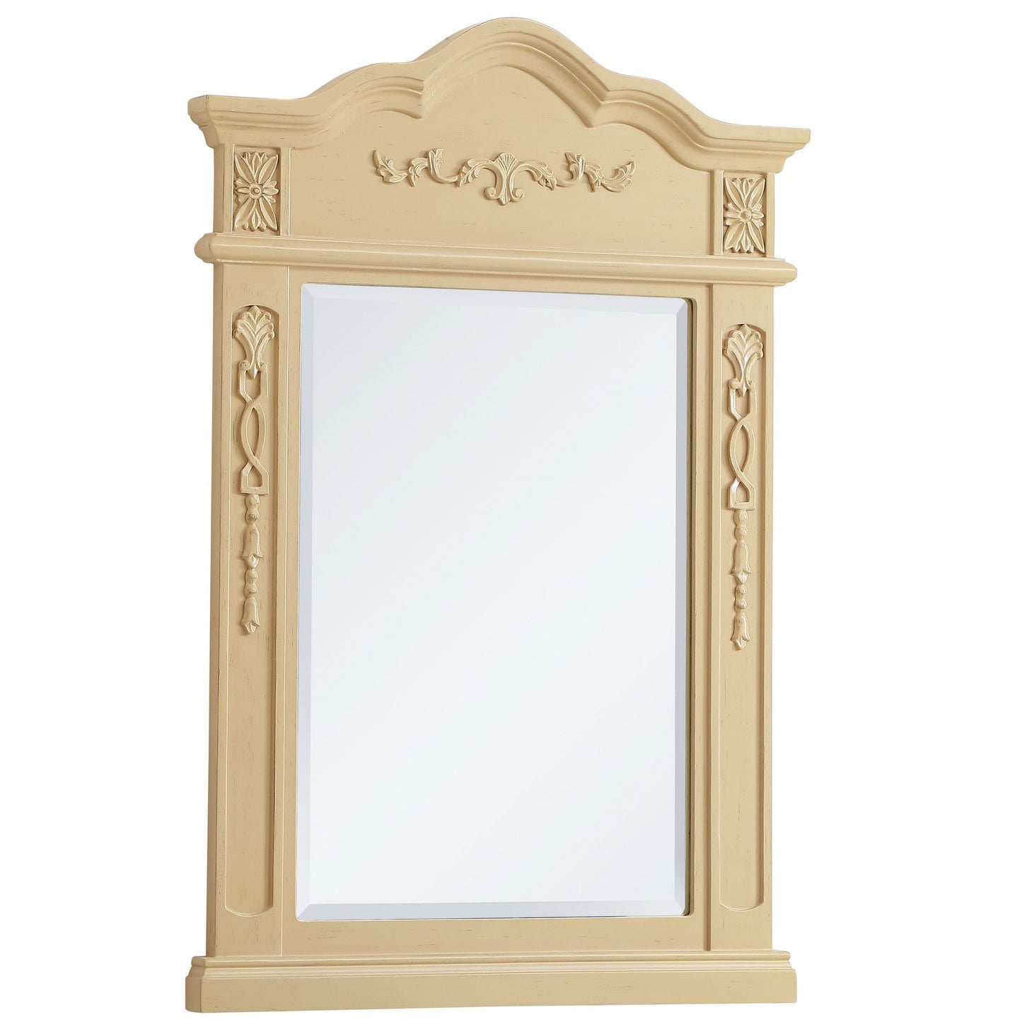 VM32436LT Danville 24" x 36" Wood Framed Decorative Mirror in Light Antique Beige