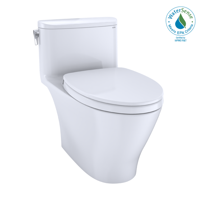 Toto MS642124CEFG#01 - Nexus 1.28 GPF One Piece Elongated Chair Height Toilet with Tornado Flush Tec