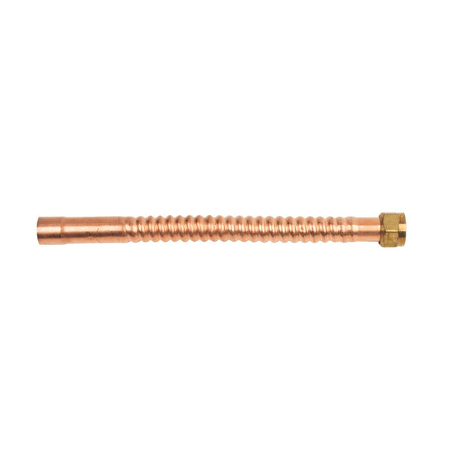 BrassCraft WB034-18N - 3/4" FIP x 3/4" Nom Male/ Female Sweat x 18", 7/8" OD Copper Water Heater Connector,