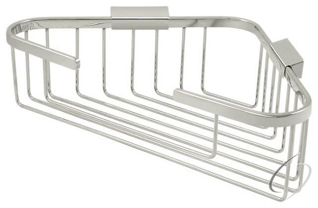 WBC1310U14 Wire Basket; 13" Corner Basket; Bright Nickel Finish