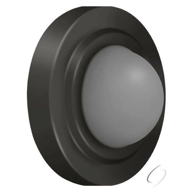 WBC238U10B Convex Flush Bumper 2-3/8" Diameter; Oil Rubbed Bronze Finish