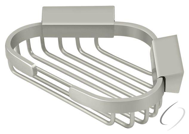 WBC6050U15 Wire Basket; 6" Corner Basket; Satin Nickel Finish