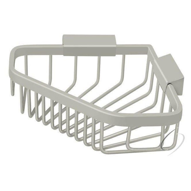 WBC6353U15 Wire Basket 6" Corner Pentagon; Satin Nickel Finish
