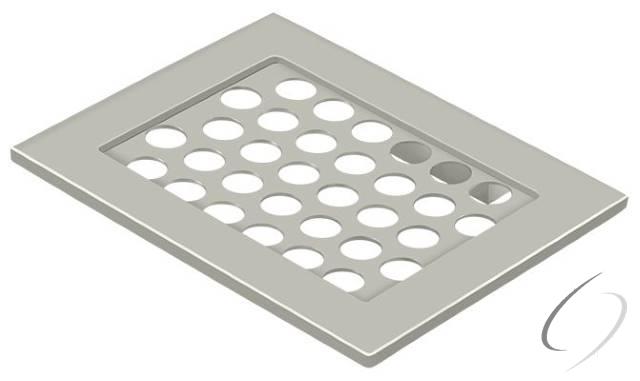 WBHeavy DutySD55U15 Bathroom Basket Heavy Duty Soap Dish 5-1/2"; Satin Nickel Finish