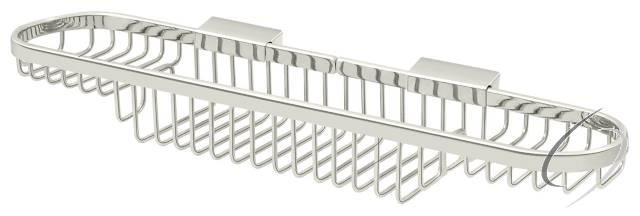 WBR1835U14 Wire Basket; 18" Rect/Combo; Bright Nickel Finish