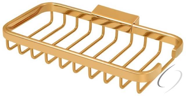 WBR8040CR003 Wire Basket; 8" Rectangular; Lifetime Brass Finish