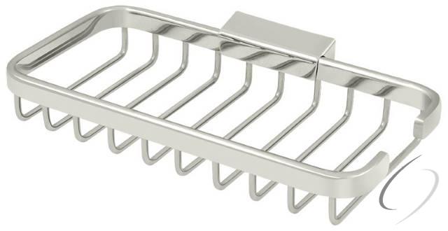 WBR8040U14 Wire Basket; 8" Rectangular; Bright Nickel Finish