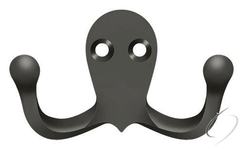 WDH15U10B Double Hook; Oil Rubbed Bronze Finish