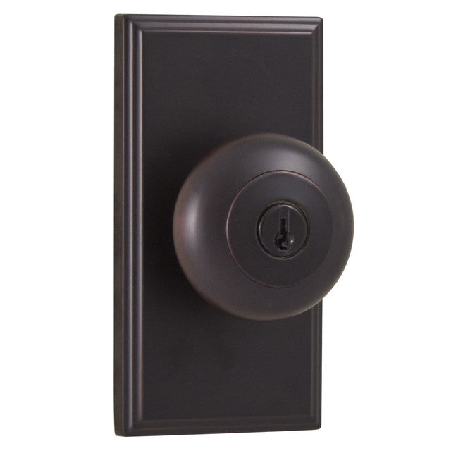 Impresa Elegance Collection Door Knob with Woodward Rosette
