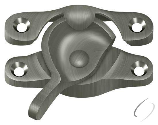 WL07U15A Window Sash Lock; 15/16" x 2-5/8"; Antique Nickel Finish