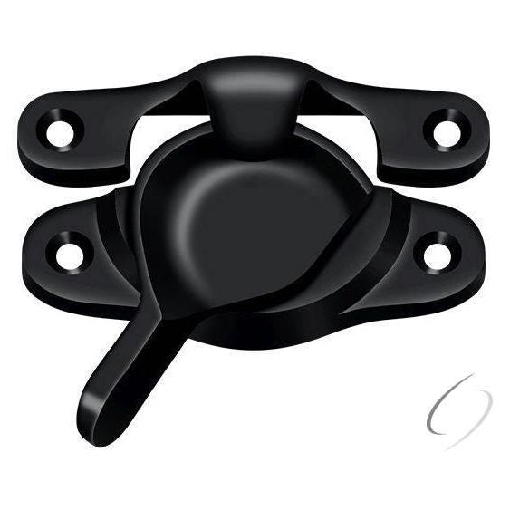 WLS9U19 Window Sash Lock; 1-1/16" x 3"; Black Finish