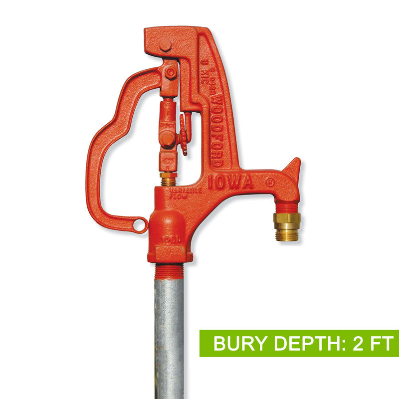 Woodford Y1 - 1" Inlet Iowa Freezeless Yard Hydrant