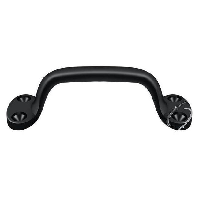 WP27U19 Pull; 6"; Black Finish