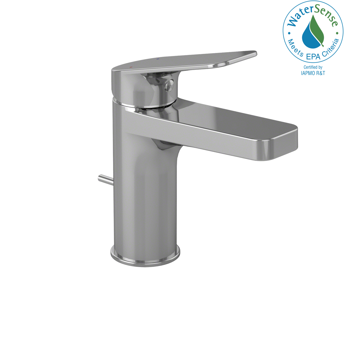 Toto TL363SD#CP - Oberon-S - Single Hole Single Handle Deck Mount Bathroom Faucet with Low Flow