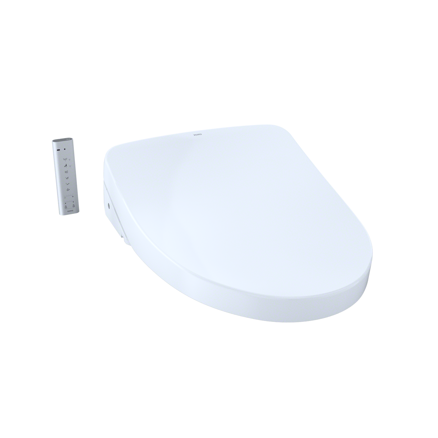 SW3056AT40#01 - Washlet+ S550E Contemporary Elongated Bidet Seat - Cotton White