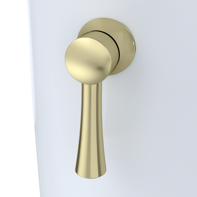 Toto THU164#PB - Trip Lever for Nexas Toilet- Polished Brass