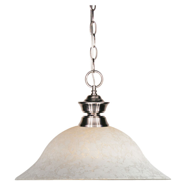 Z-Lite 100701-W - Riviera 1 Light 16" Pendant