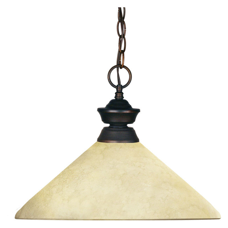 Z-Lite 100701-A - Shark 1 Light 14" Pendant