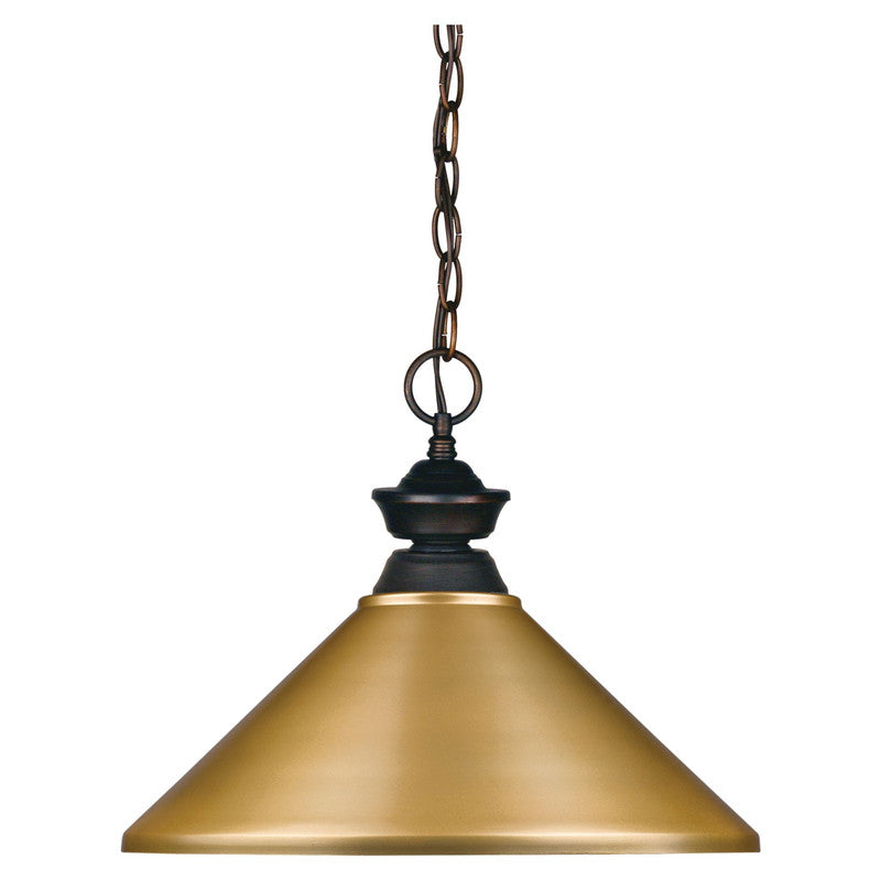 Z-Lite 100701-D - Shark 1 Light 14" Pendant