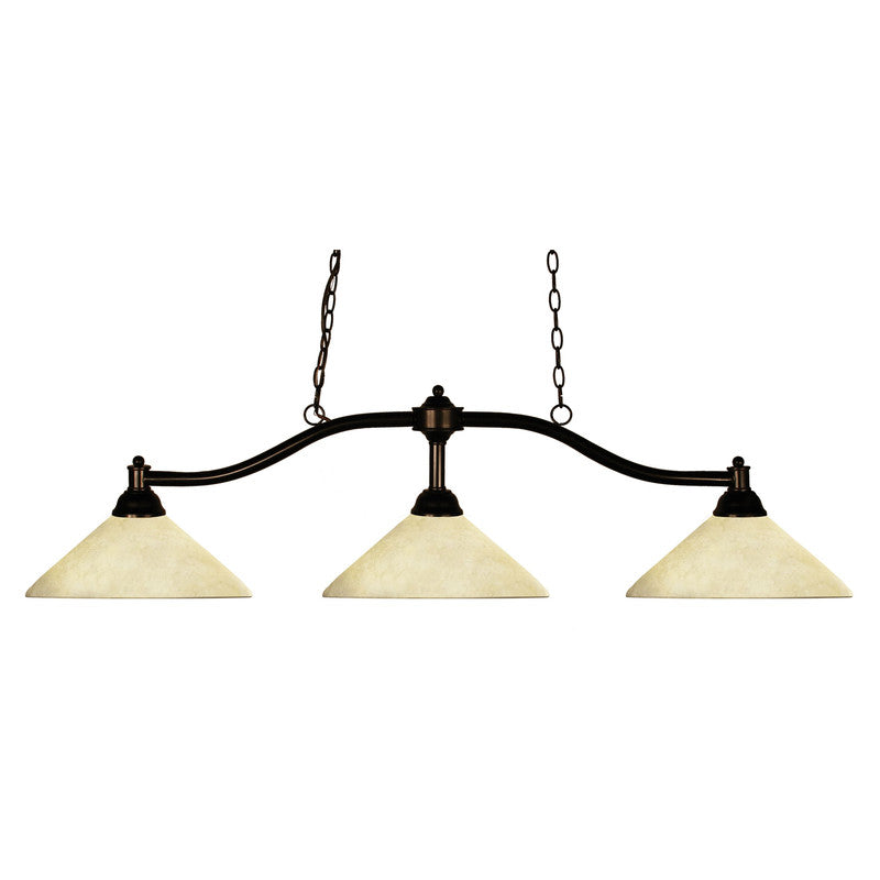 Z-Lite 147BRZ-A - Chance 3 Light 50" Chandelier