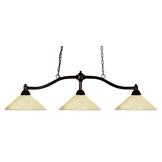 Z-Lite 147BRZ-A - Chance 3 Light 50" Chandelier