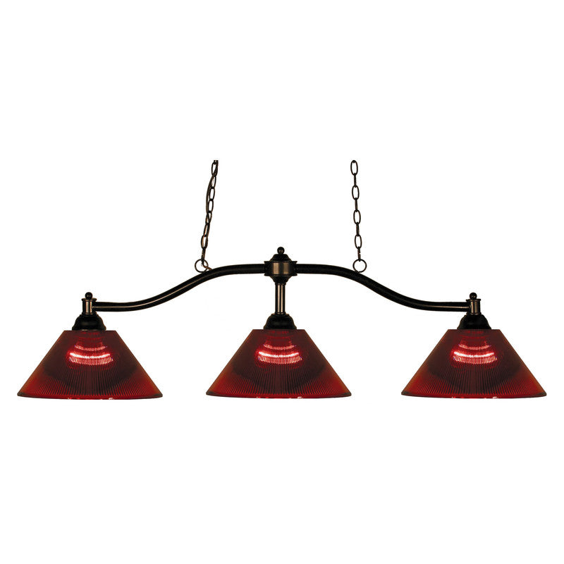 Z-Lite 147BRZ-A - Chance 3 Light 50" Chandelier