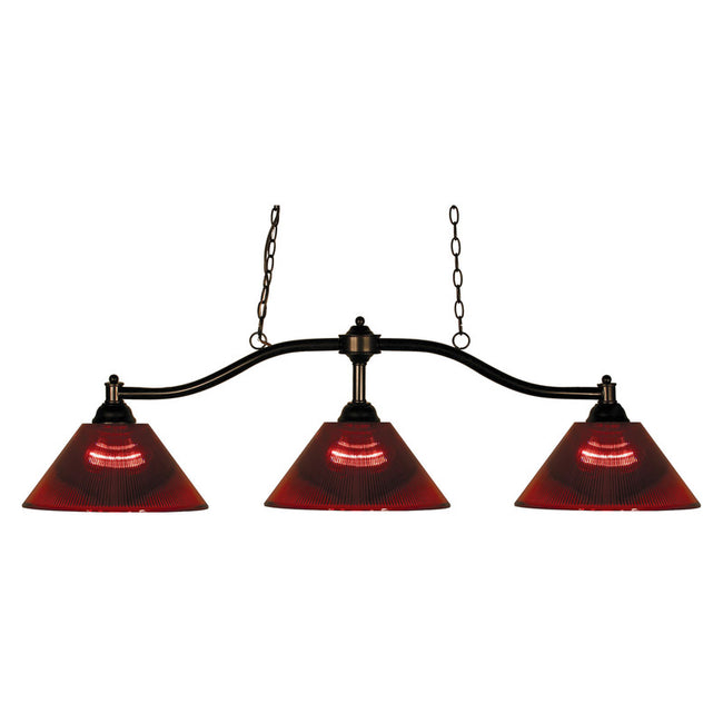 Z-Lite 147BRZ-A - Chance 3 Light 50" Chandelier
