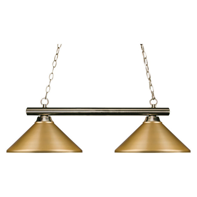 Z-Lite 155-2-M - Sharp Shooter 2 Light 42" Chandelier