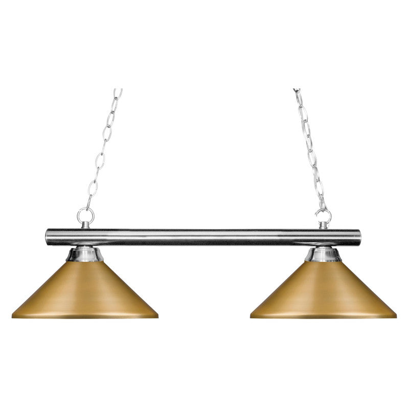 Z-Lite 155-2-M - Sharp Shooter 2 Light 42" Chandelier