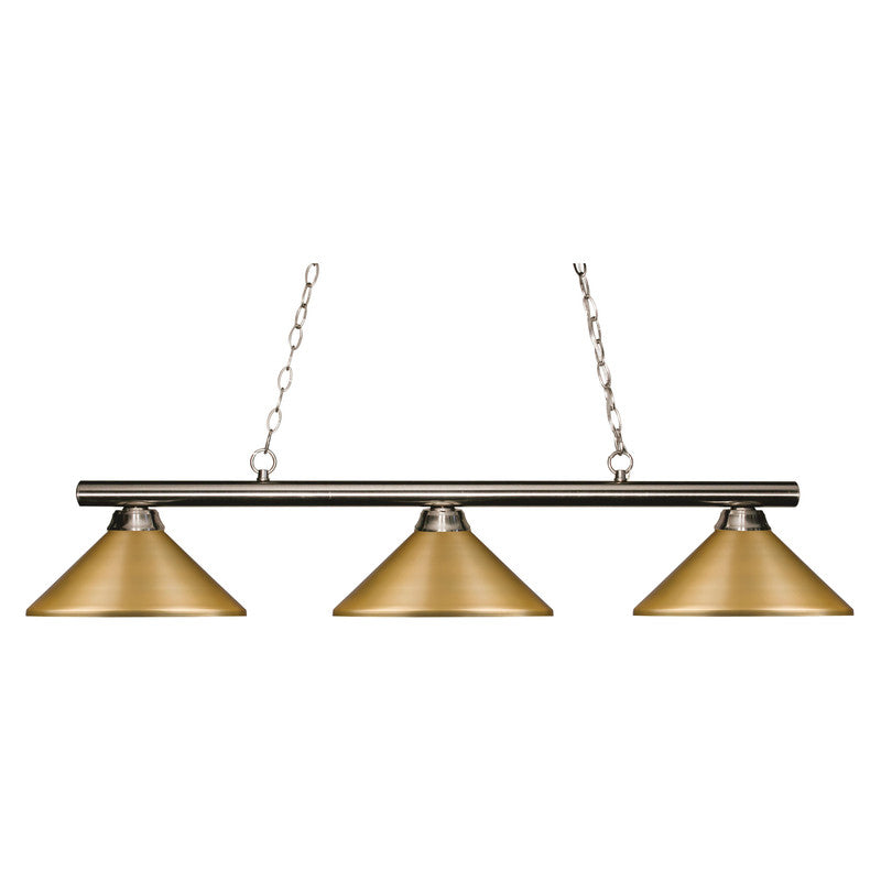 Z-Lite 155-3-M - Sharp Shooter 3 Light 48" Chandelier