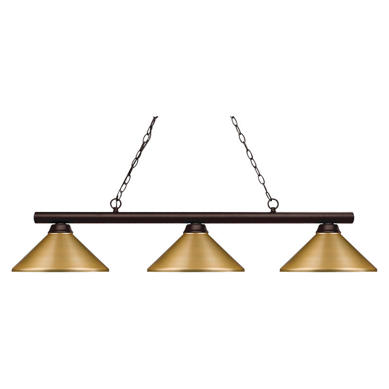 Z-Lite 155-3-M - Sharp Shooter 3 Light 48" Chandelier