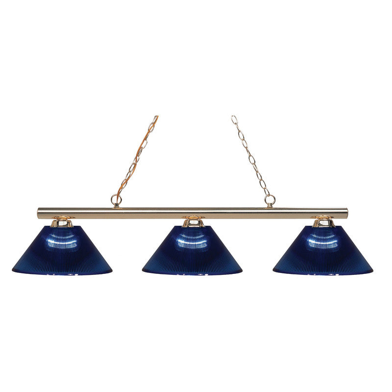 Z-Lite 155-3-A - Sharp Shooter 3 Light 48" Chandelier
