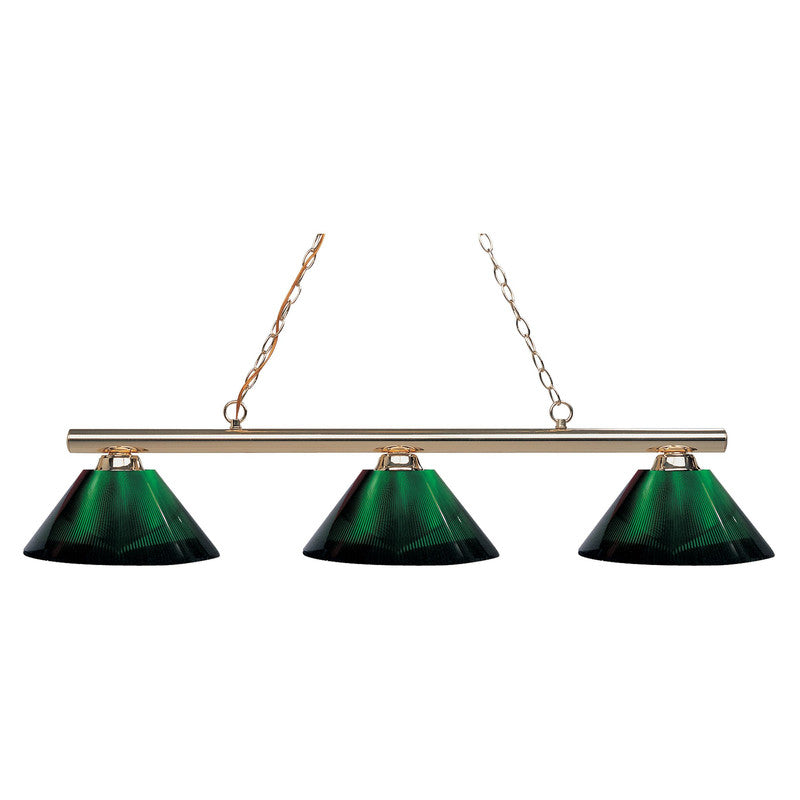 Z-Lite 155-3-A - Sharp Shooter 3 Light 48" Chandelier