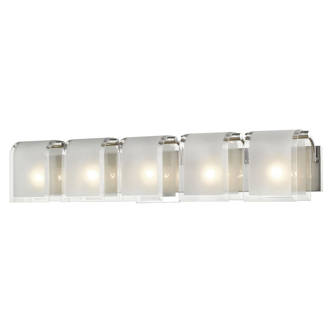 169-5V-BN - Zephyr 5 Light 38" Vanity Light