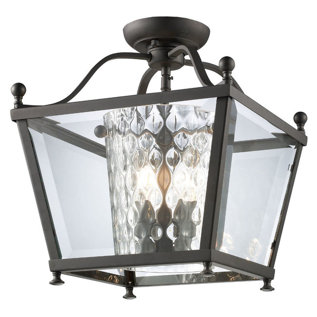 Z-Lite 178-3SF-M - Ashbury 3 Light 12" Flush Mount