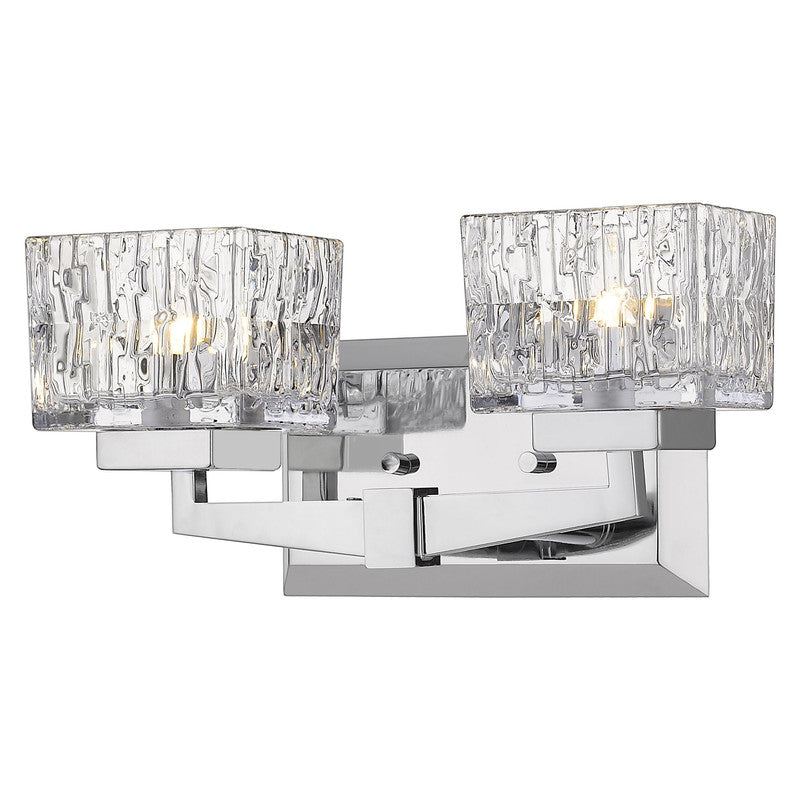1927-2V-CH - Rubicon 2 Light 14" Vanity Light