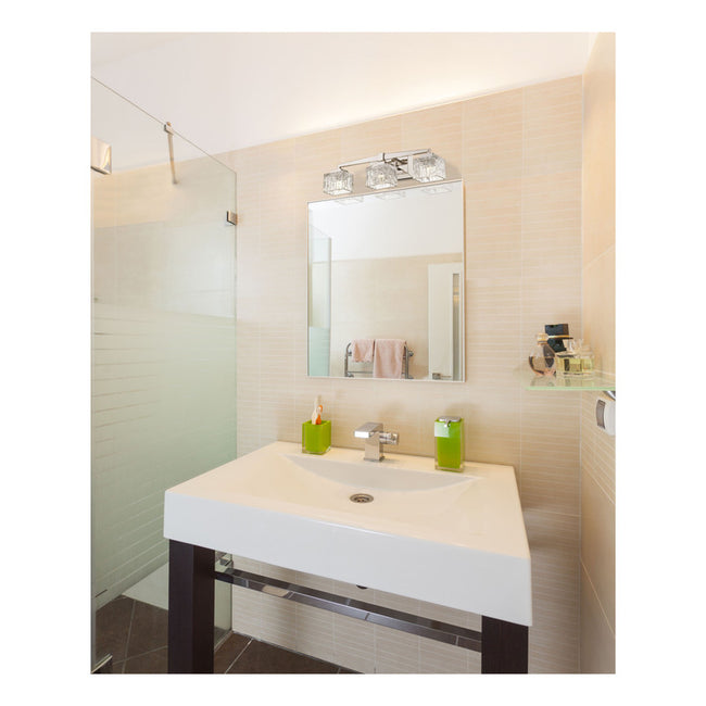 1927-3V-CH - Rubicon 3 Light 22" Vanity Light