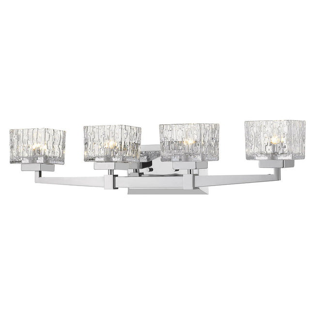 1927-4V-CH-LED - Rubicon 4 Light 30" Vanity Light